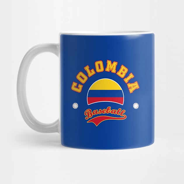 Colombia Baseball Team by CulturedVisuals